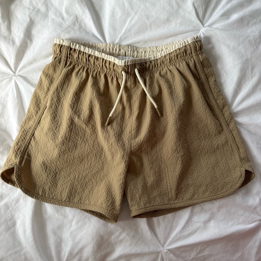 Zara Tan Boys Swim Trunks